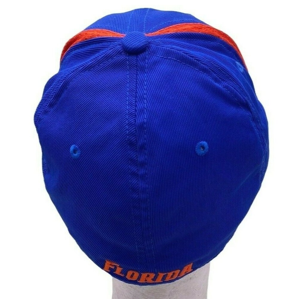 Florida Gators NCAA UF Nike Team Fitted Hat Cap Lid Blue Red - Picture 6 of 8